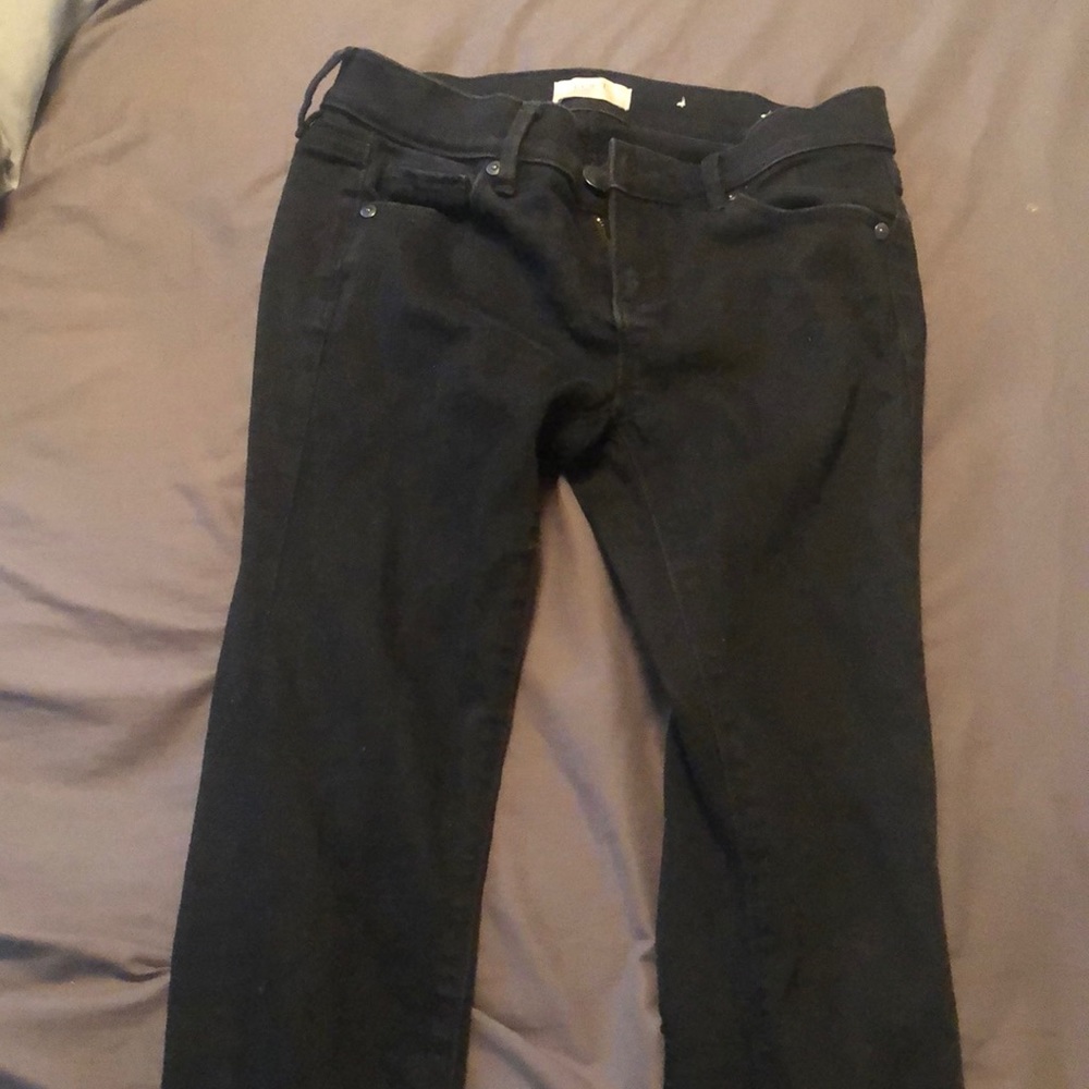 Black loft jeans